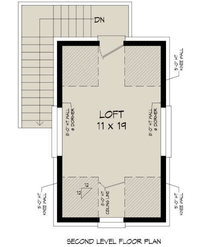 Second Floor for House Plan #940-01057