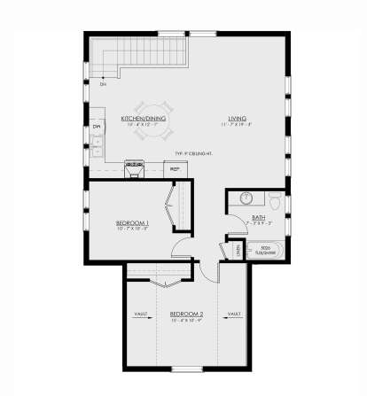 Second Floor for House Plan #8937-00098