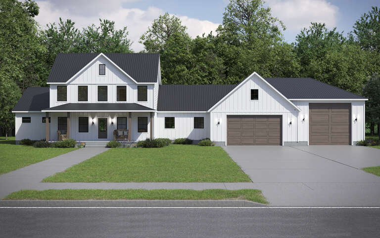 House Plan House Plan #31164 Front Elevation 