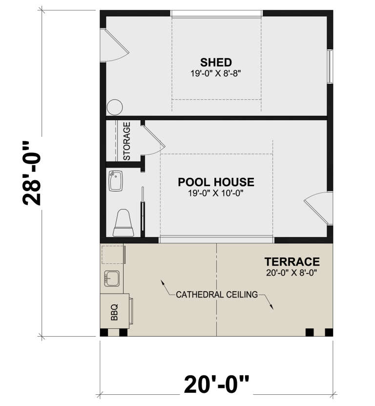 House Plan House Plan #31178 Drawing 1