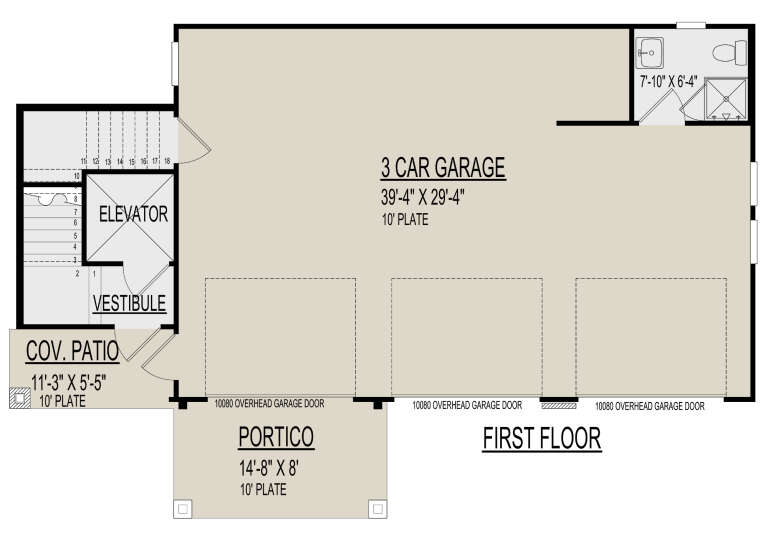 House Plan House Plan #31181 Drawing 1