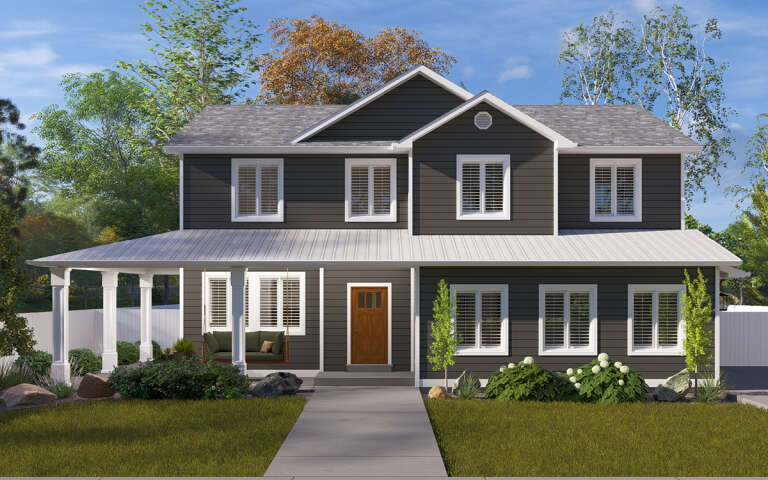 House Plan House Plan #31241 Front Elevation 