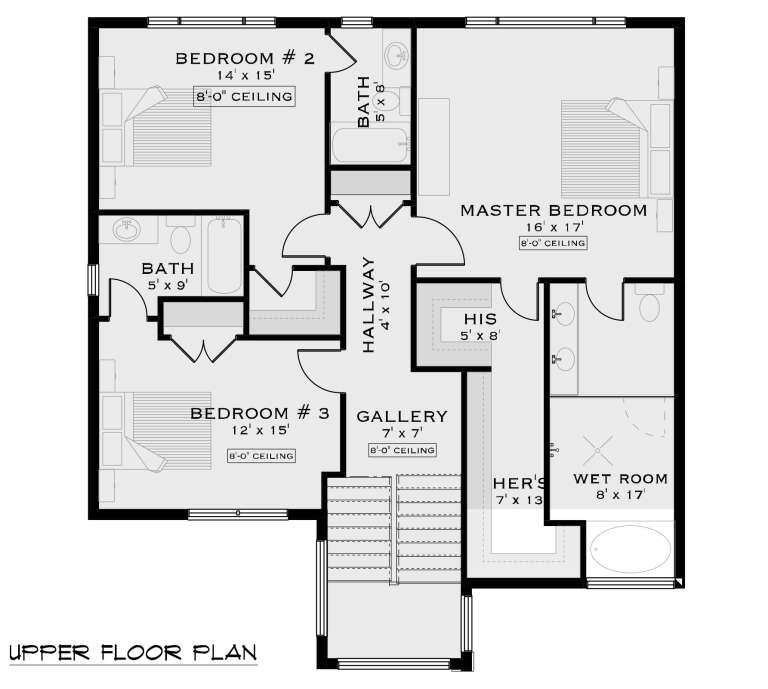 House Plan House Plan #31250 Drawing 2