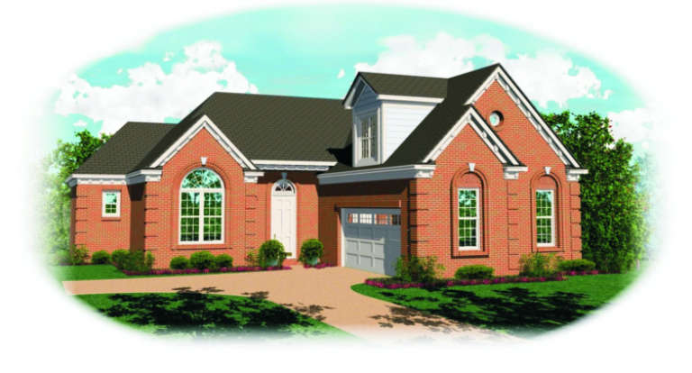 House Plan House Plan #3153 Front Elevation