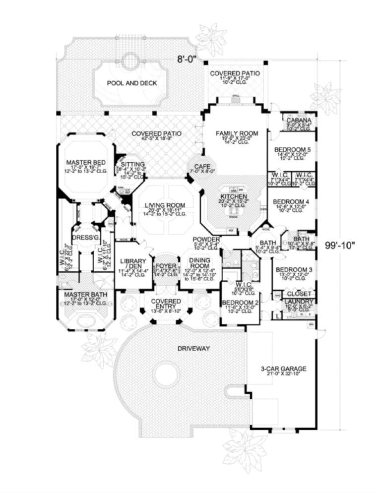 House Plan House Plan #3274 Drawing 1