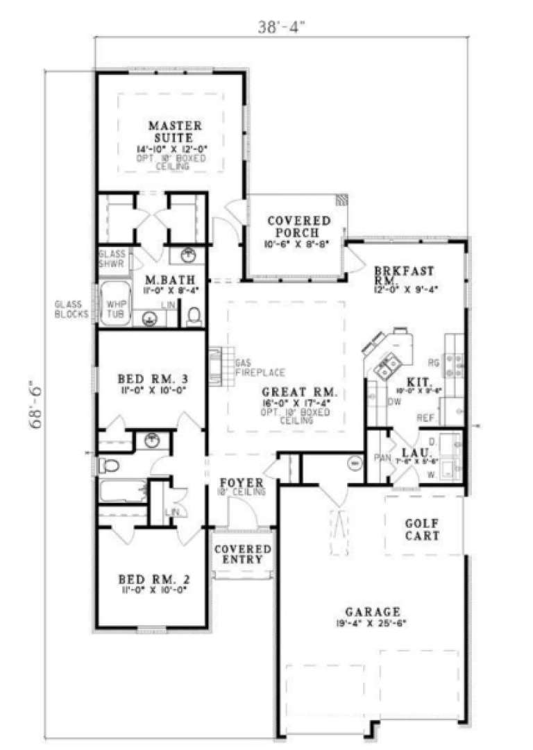 House Plan House Plan #3378 Drawing 1