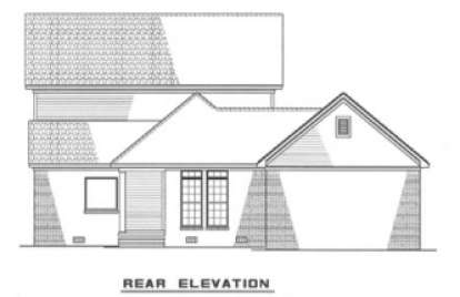 Country House Plan #110-00179 Elevation Photo