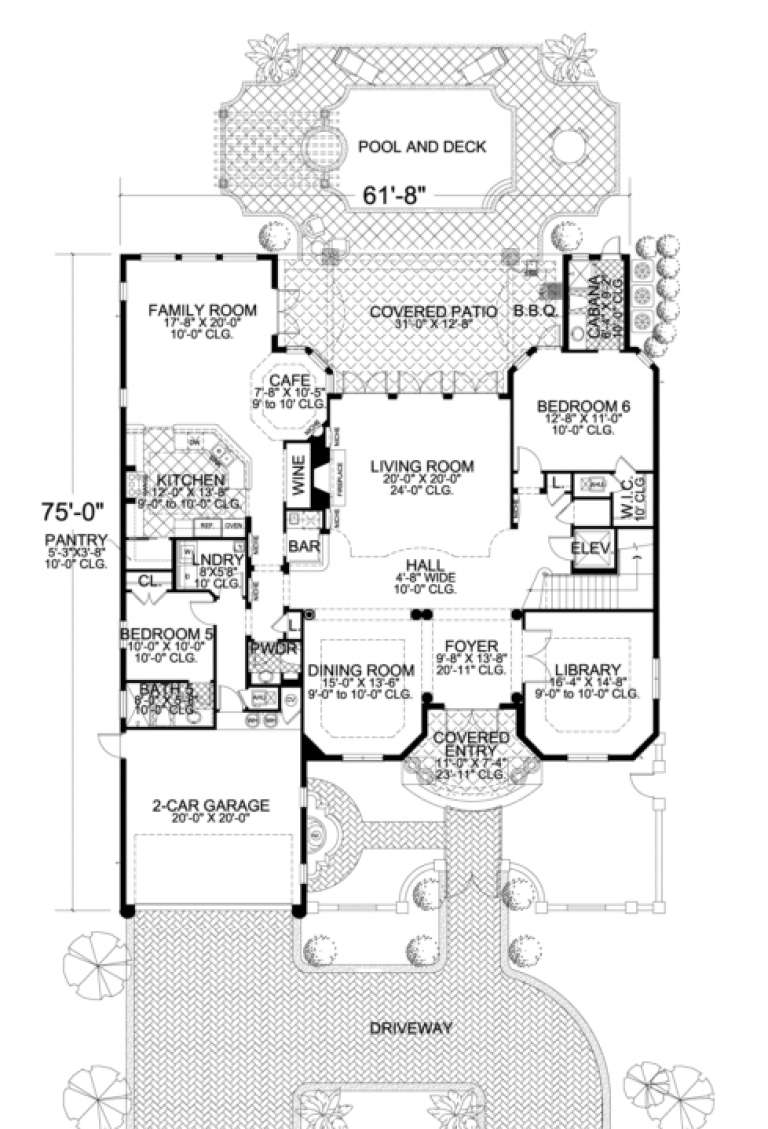House Plan House Plan #3490 Drawing 1