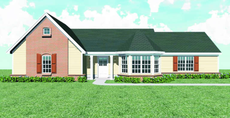 House Plan House Plan #3551 Front Elevation