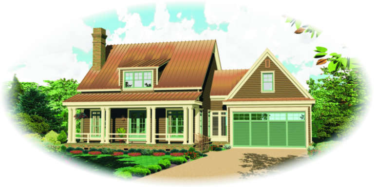 House Plan House Plan #3555 Front Elevation