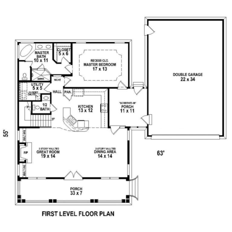 House Plan House Plan #3555 Drawing 1