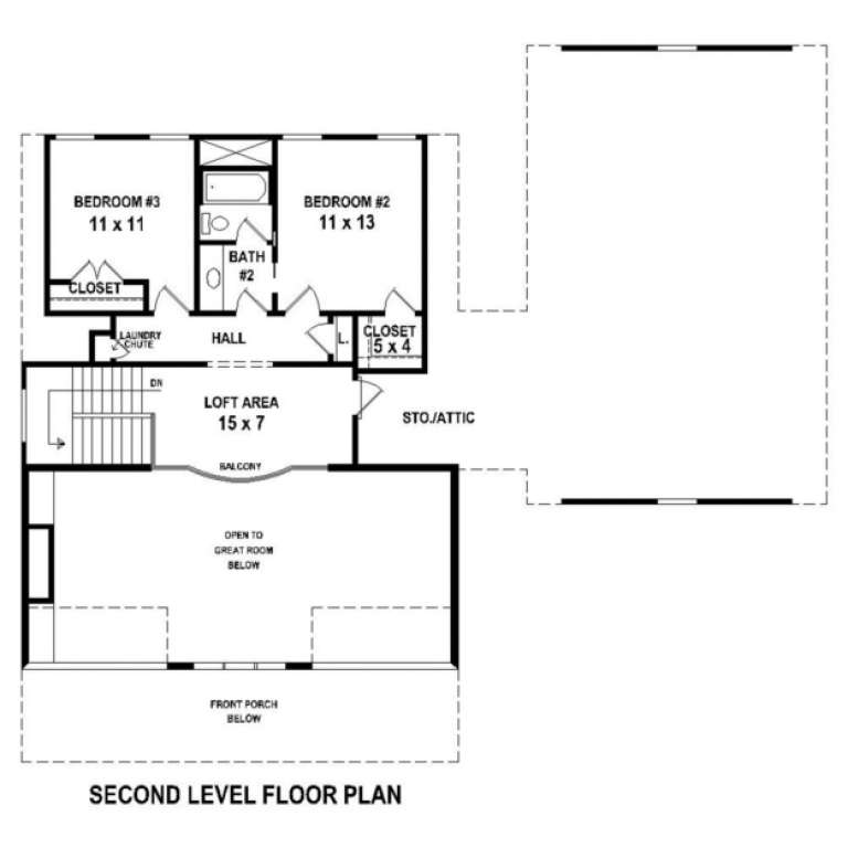 House Plan House Plan #3555 Drawing 2