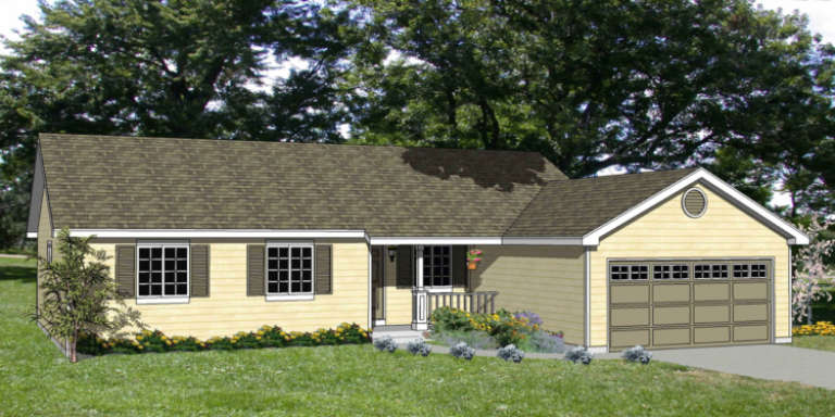 House Plan House Plan #3575 Front Elevation