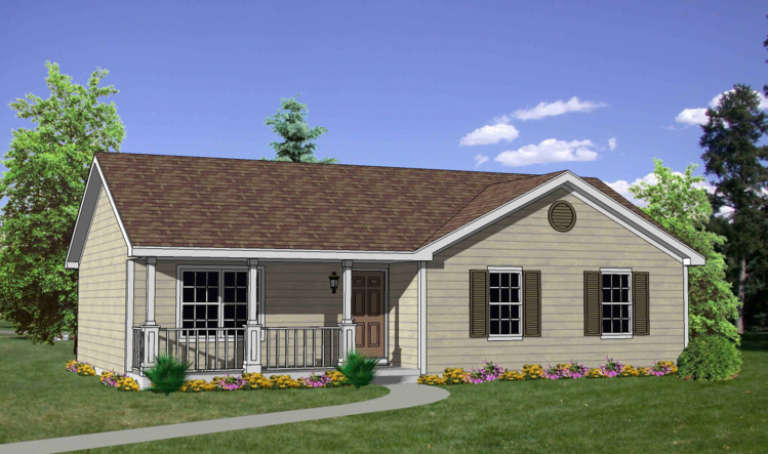 House Plan House Plan #3579 Front Elevation