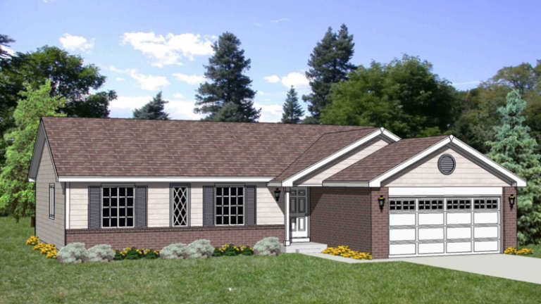 House Plan House Plan #3582 Front Elevation