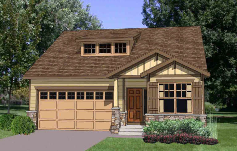 House Plan House Plan #3596 Front Elevation