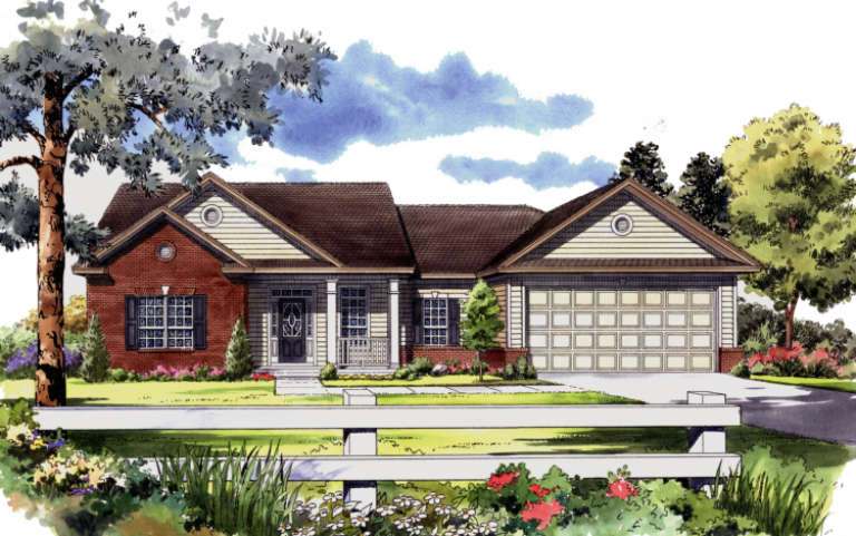 House Plan House Plan #3622 Front Elevation