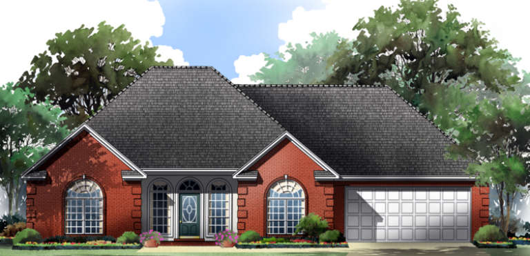 House Plan House Plan #3624 Front Elevation