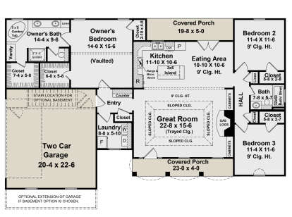 Main Floor  for House Plan #348-00042