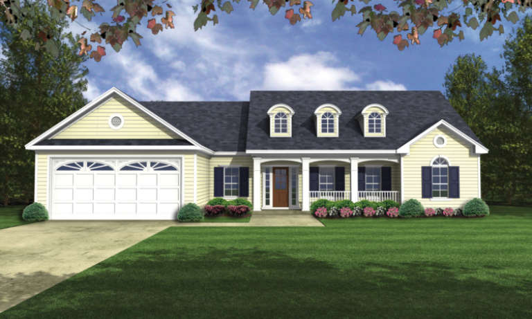 House Plan House Plan #3654 Front Elevation