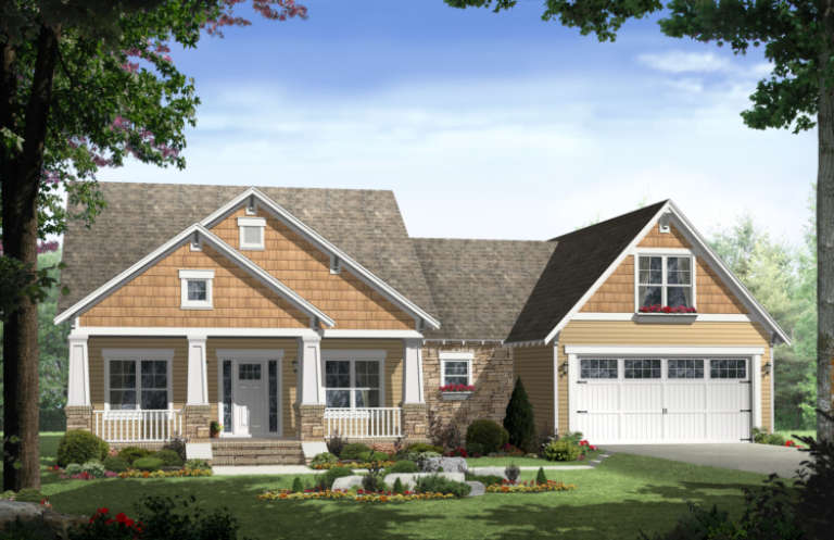 House Plan House Plan #3671 Front Elevation