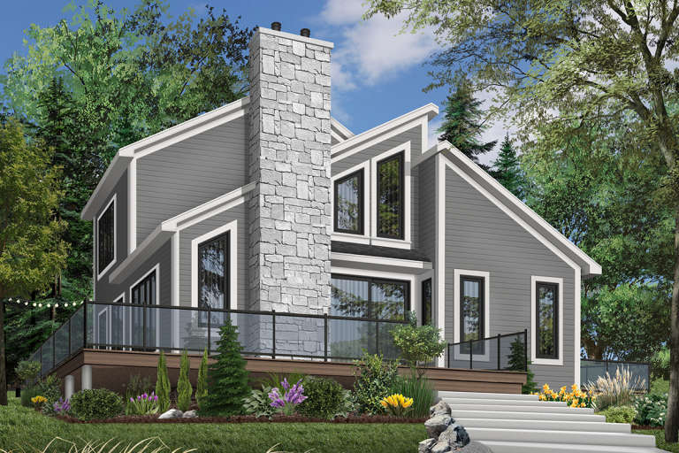 House Plan House Plan #371 Front Elevation 