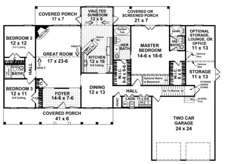 House Plan House Plan #3731 Drawing 1