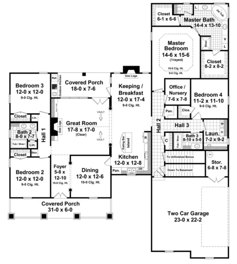 House Plan House Plan #3756 Drawing 1