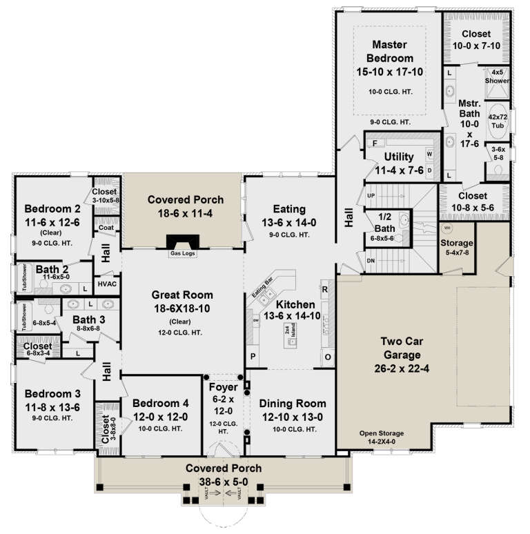 House Plan House Plan #3764 Drawing 1