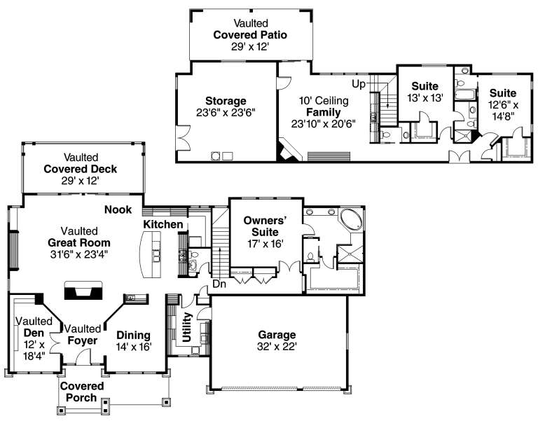 House Plan House Plan #4034 Drawing 1