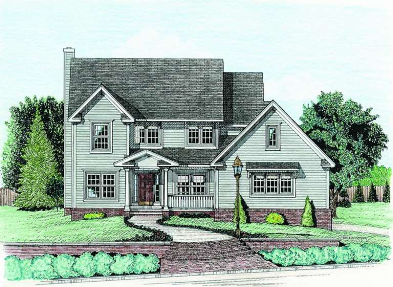 House Plan House Plan #4504 Front Elevation