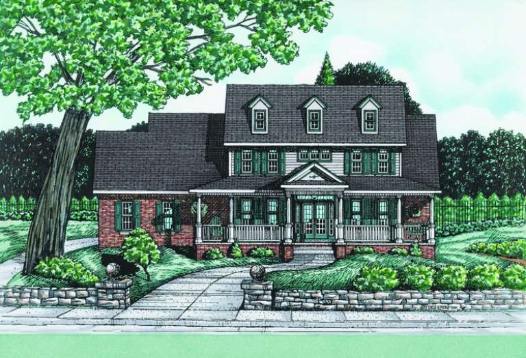 House Plan House Plan #4505 Front Elevation