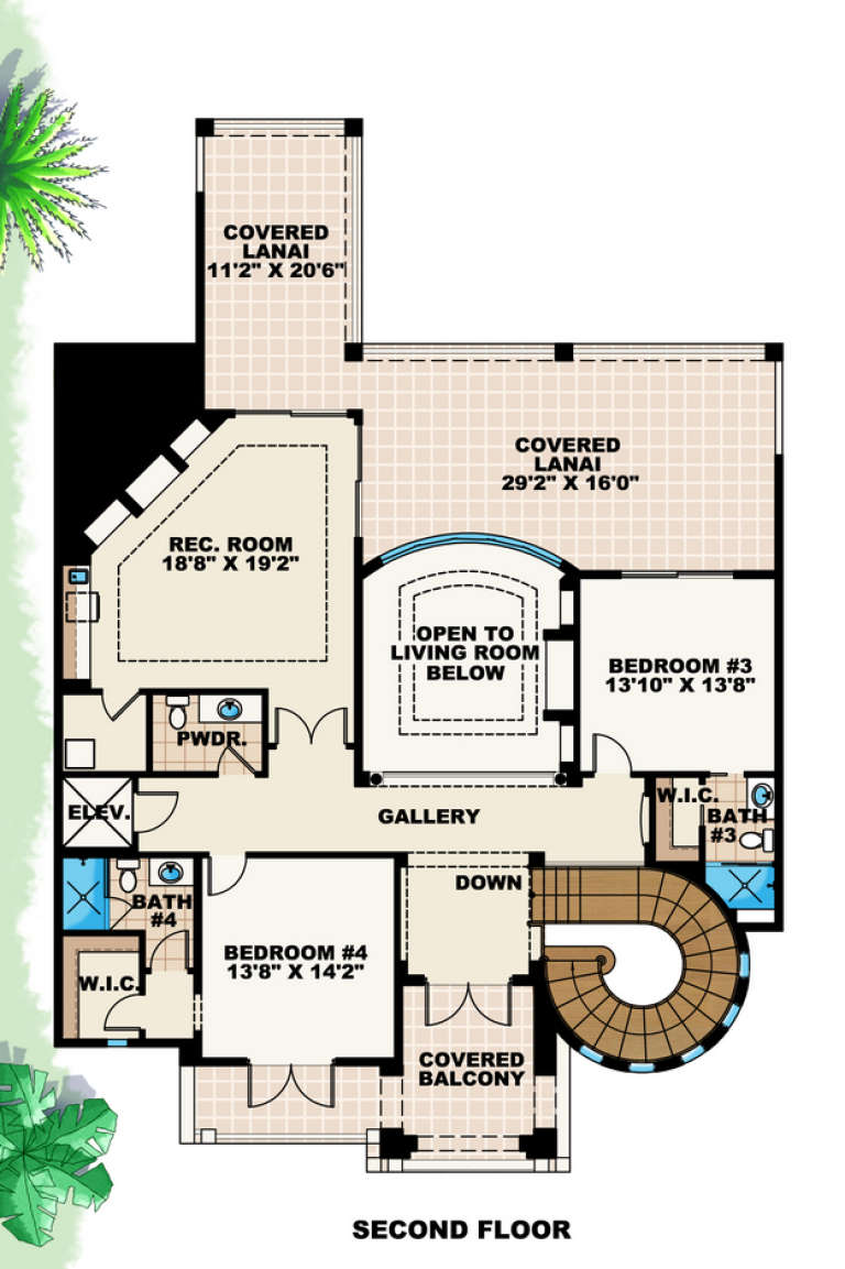 House Plan House Plan #4634 Drawing 2