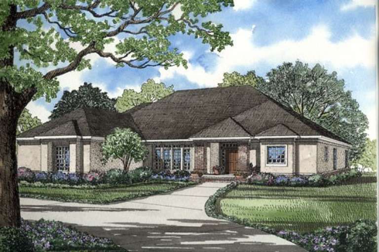 House Plan House Plan #4780 Front Elevation