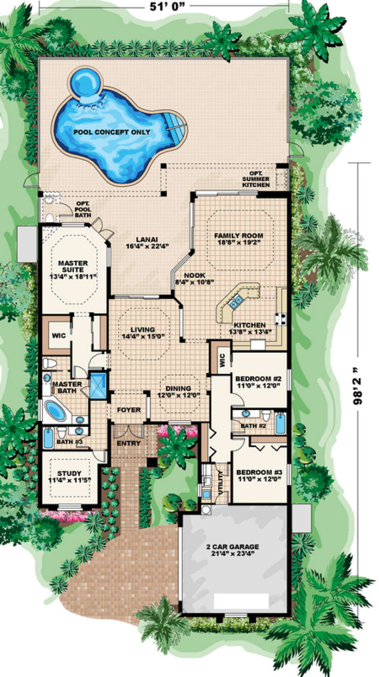 House Plan House Plan #4819 Drawing 1