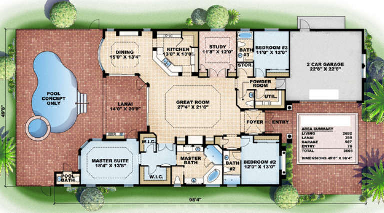 House Plan House Plan #4849 Drawing 1