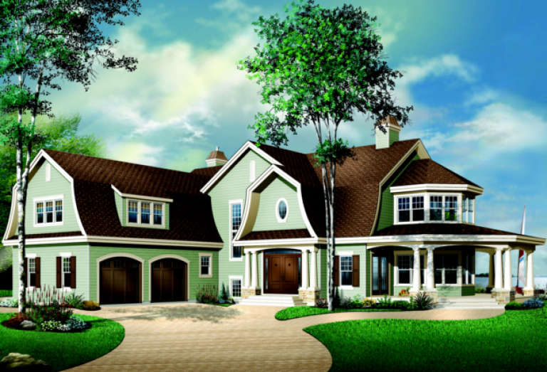 House Plan House Plan #485 Front Elevation