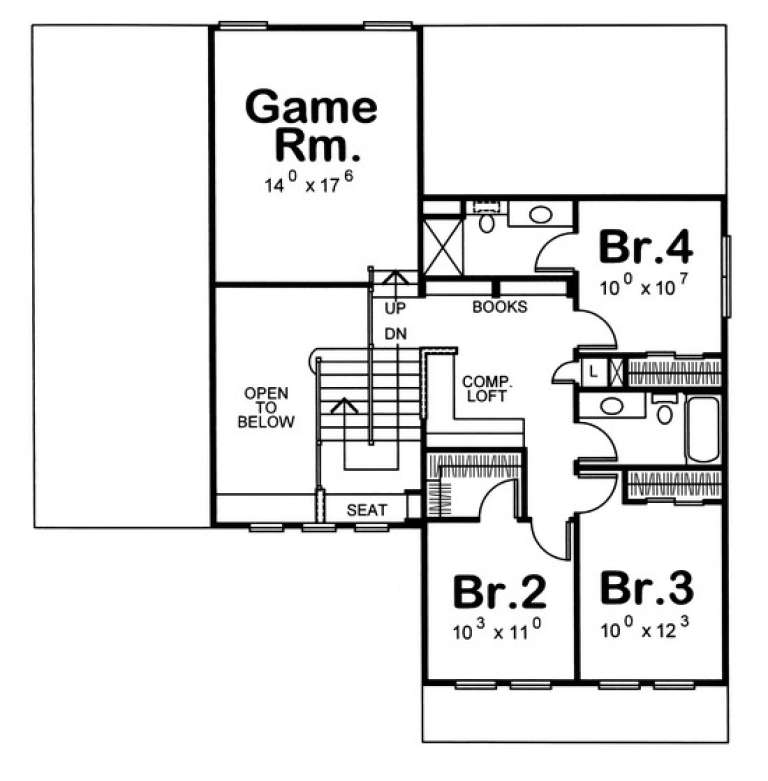House Plan House Plan #4920 Drawing 2