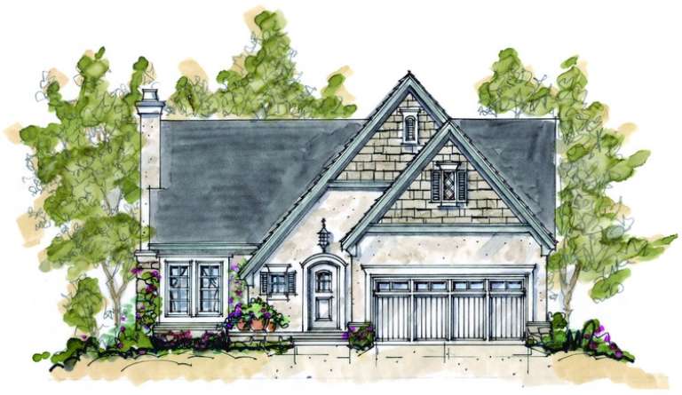 House Plan House Plan #4927 Front Elevation