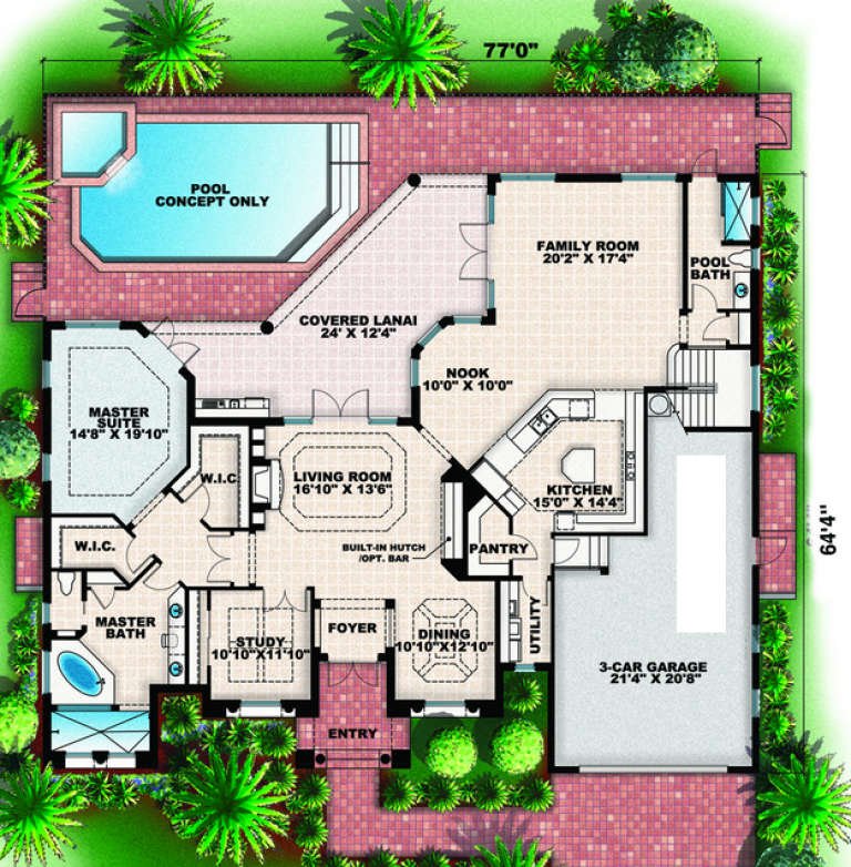 House Plan House Plan #4940 Drawing 1