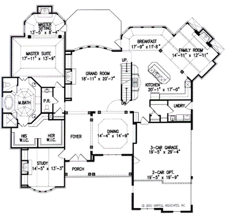 House Plan House Plan #4945 Drawing 1