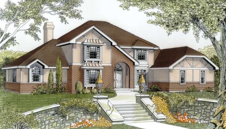 House Plan House Plan #4979 Front Elevation