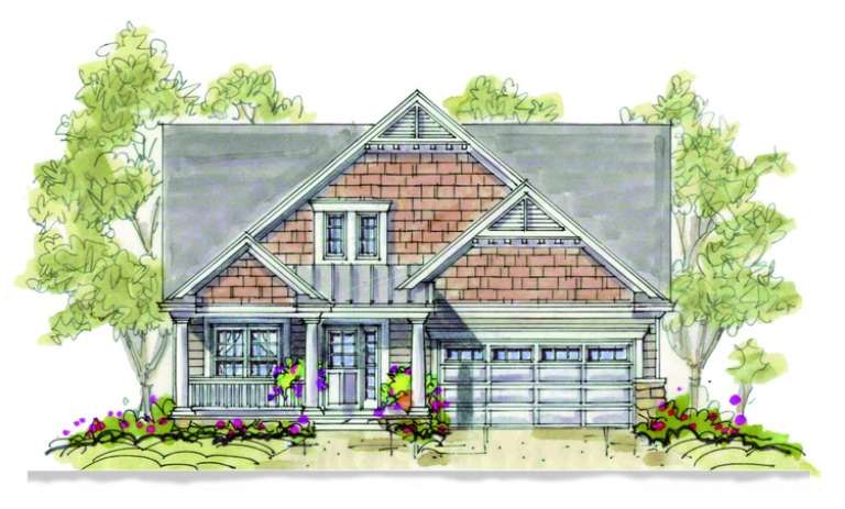 House Plan House Plan #4993 Front Elevation