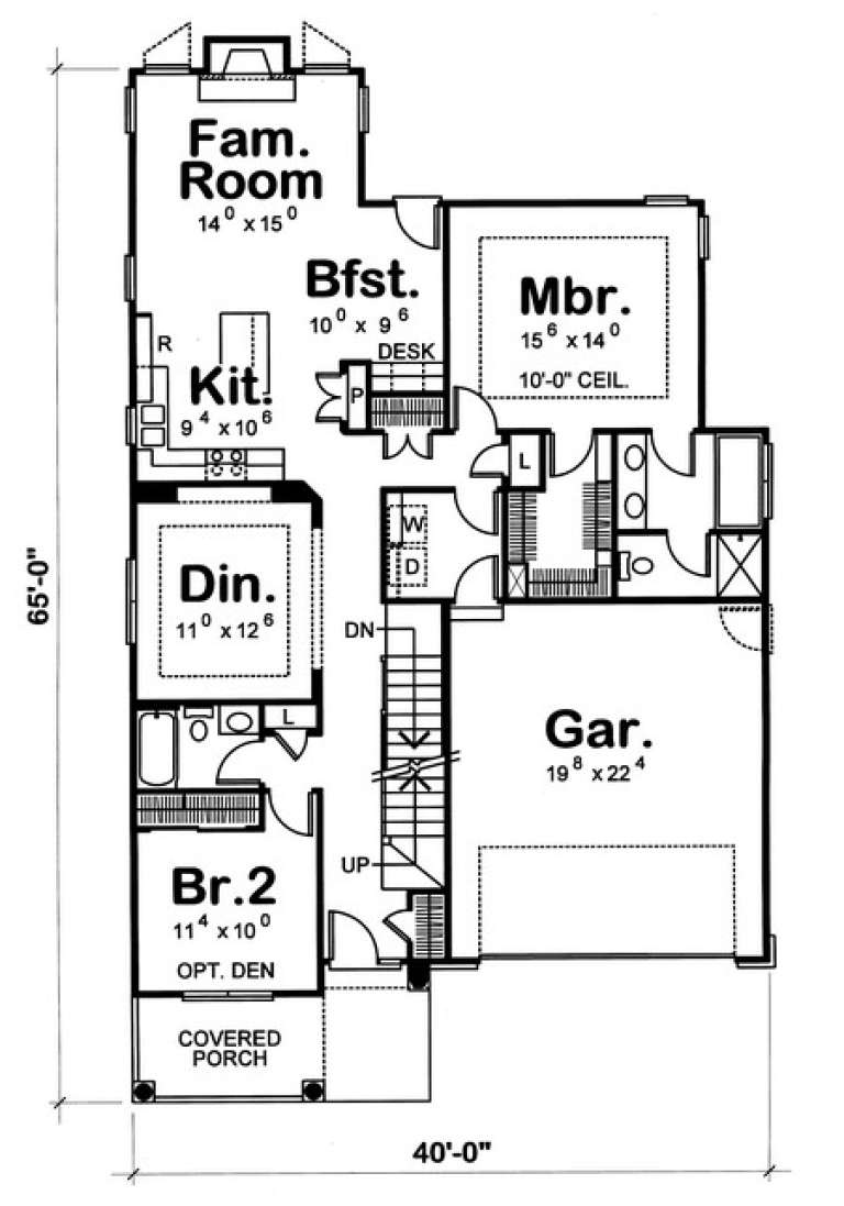 House Plan House Plan #4993 Drawing 1