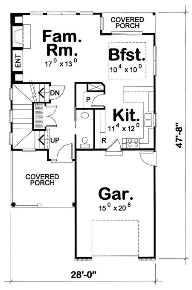 House Plan House Plan #5008 Drawing 1