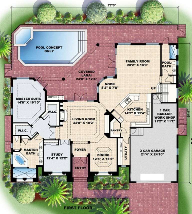 House Plan House Plan #5116 Drawing 1