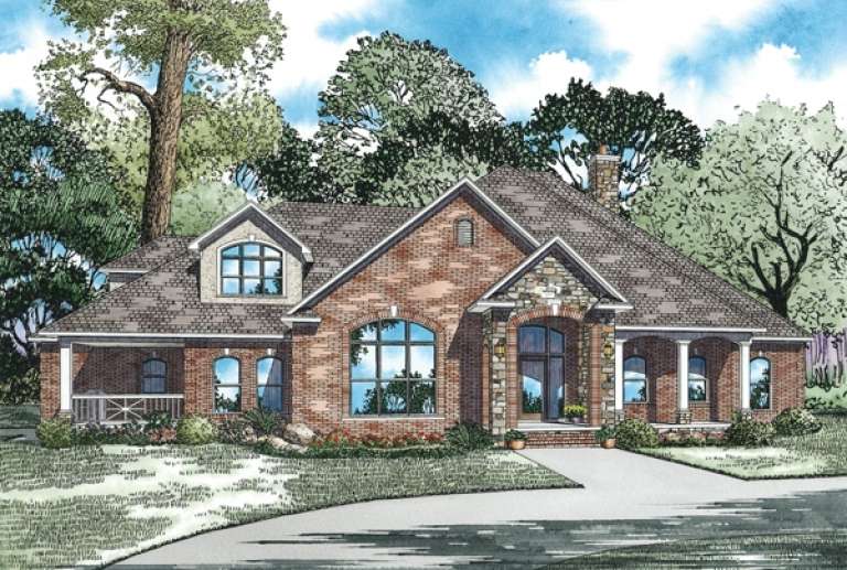 House Plan House Plan #5192 Front Rendering