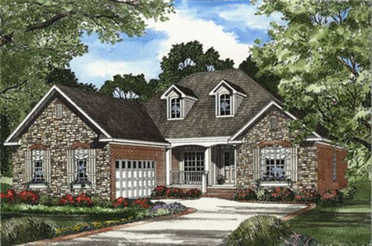 House Plan House Plan #5219 Front Elevation