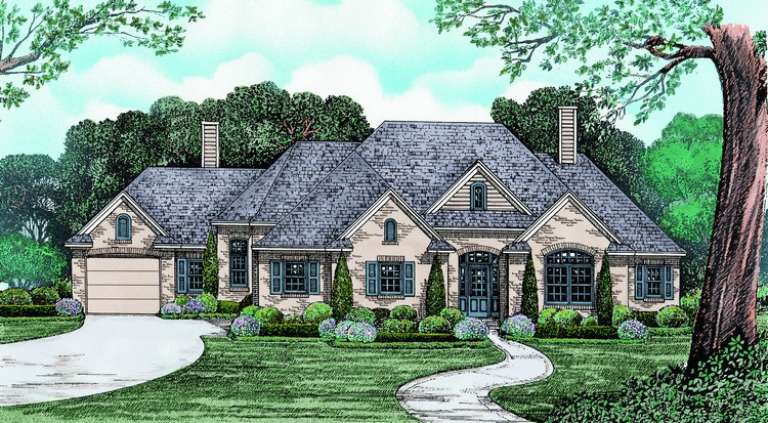 House Plan House Plan #5266 Front Elevation