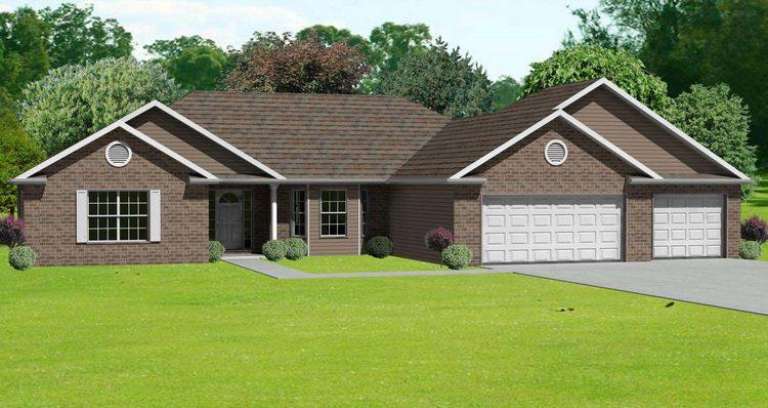 House Plan House Plan #5298 Front Elevation